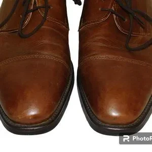Vintage | Shoes | Leather Vero Cuoio Lace Up Cap Toe Brown  display picture 1